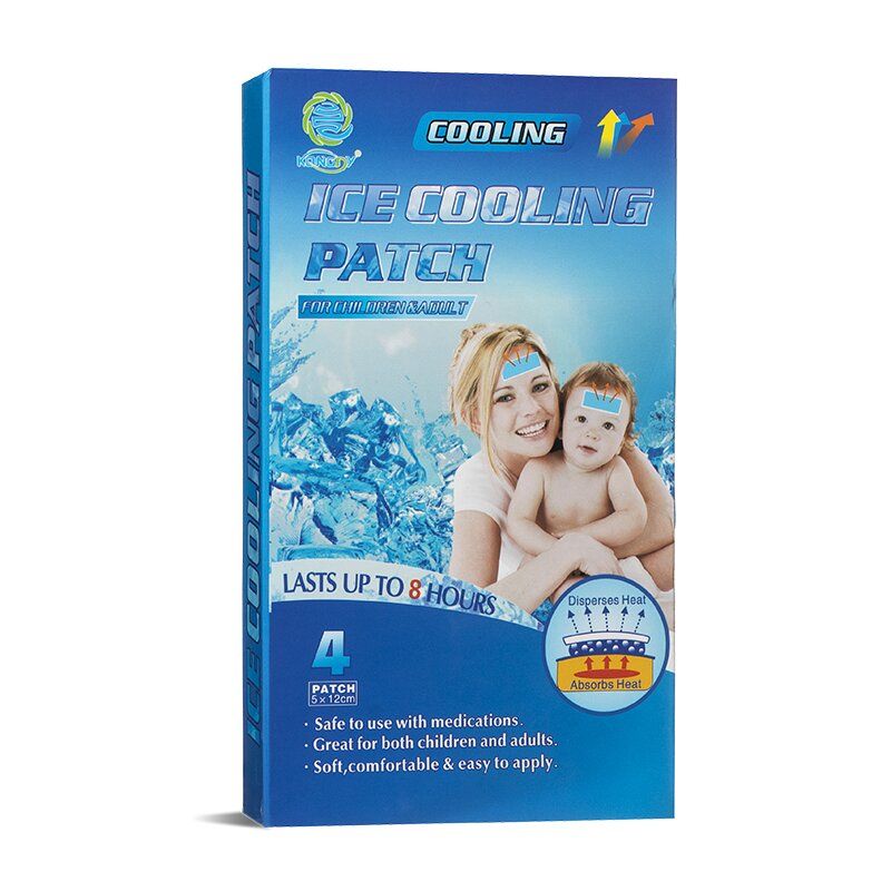 Henan Kongdy Охлаждащи гел пластири за деца и възрастни 5/12 см х 4 бр.