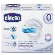 Chicco антибактериални подплънки за кърмачки х30 бр