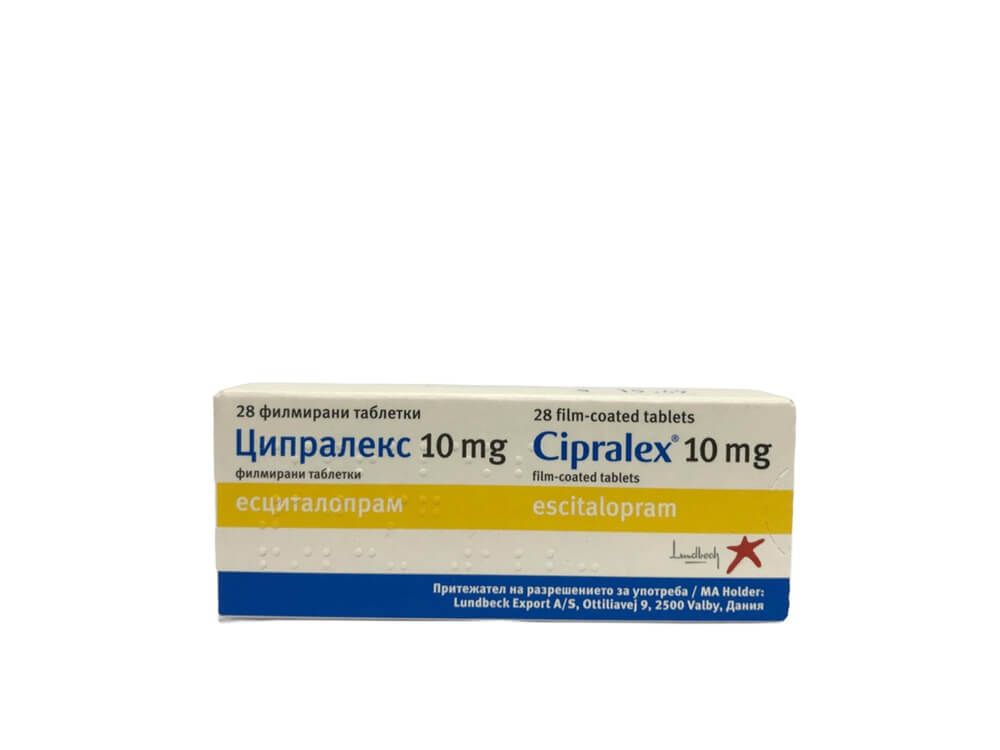 Ципралекс 10 мг х 28 таблетки Lundbeck