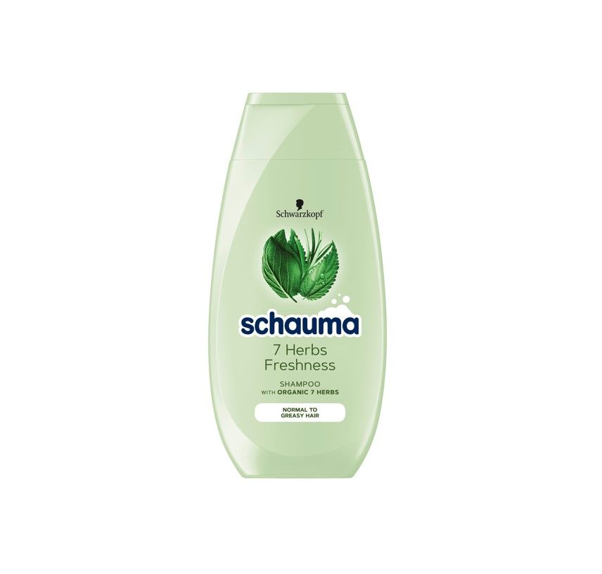 Schauma 7 Herbs Freshness Шампоан 7 билки за нормална и бързо омазняваща се коса 250 мл