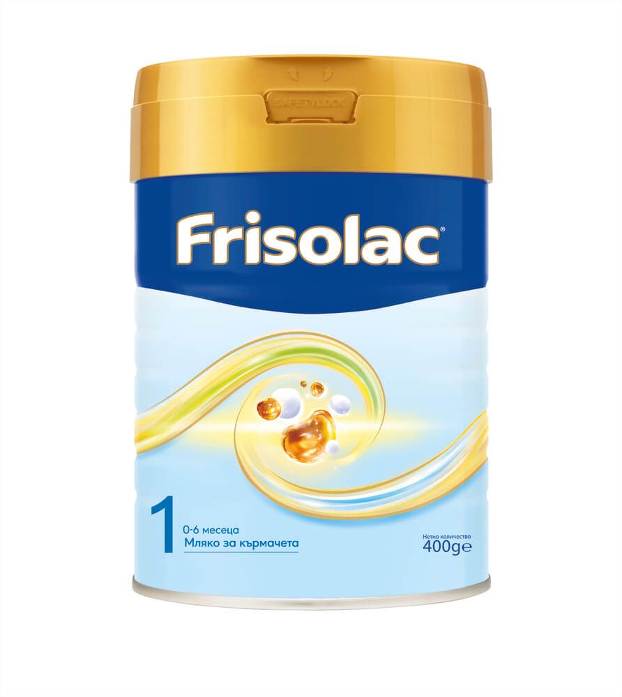Frisolac 1 Адаптирано мляко от 0 - 6 месеца 400 г