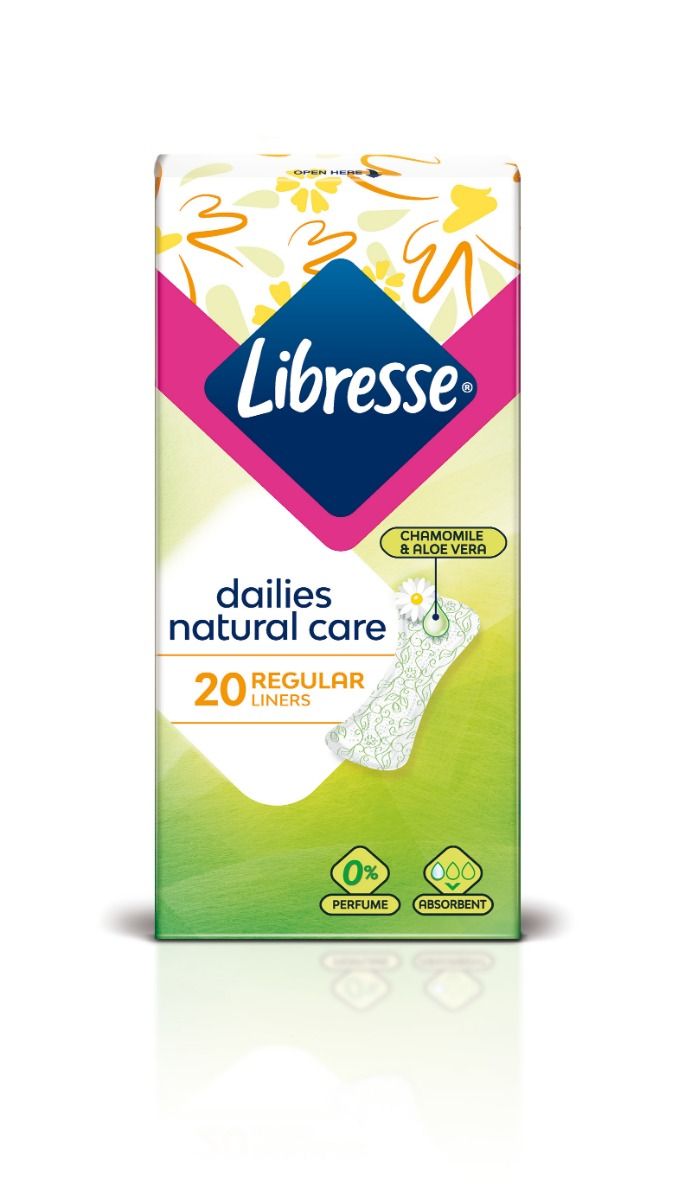 Libresse Natural Care Regular Ежедневни дамски превръзки х 20 бр.
