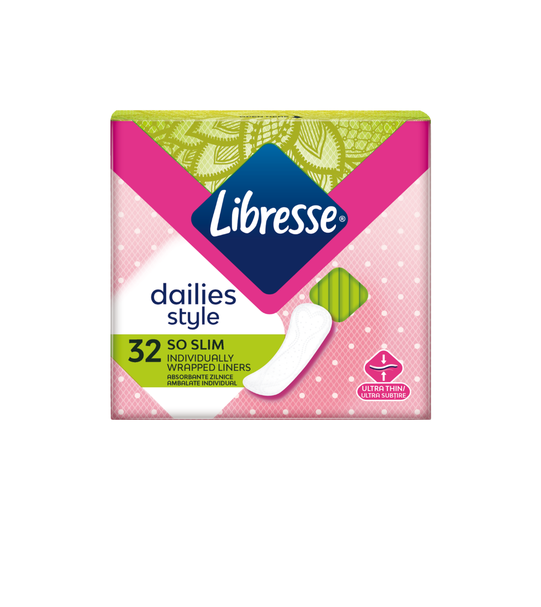 Libresse So Slim Ежедневни дамски превръзки х 32 бр.