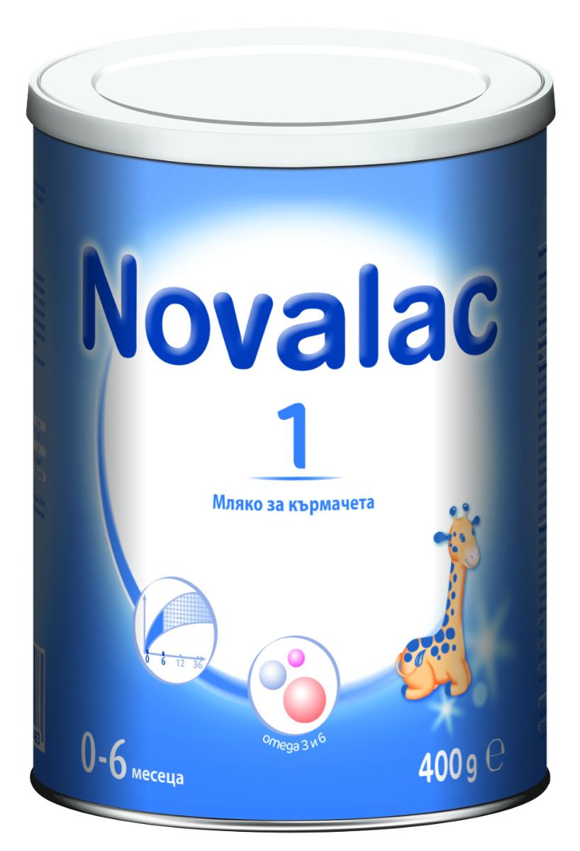 Novalac 1 Мляко за кърмачета от 0 до 6 месеца 400 г Medis