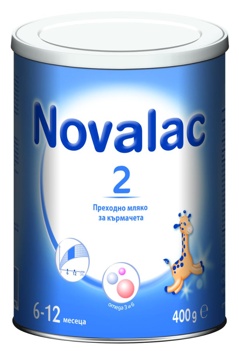 Novalac 2 Преходно мляко за кърмачета от 6 до 12 месеца 400 г Medis