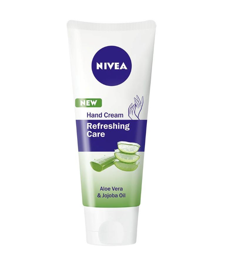 Nivea Refreshing Care Хидратиращ крем за ръце с алое и масло от жожоба 75 мл