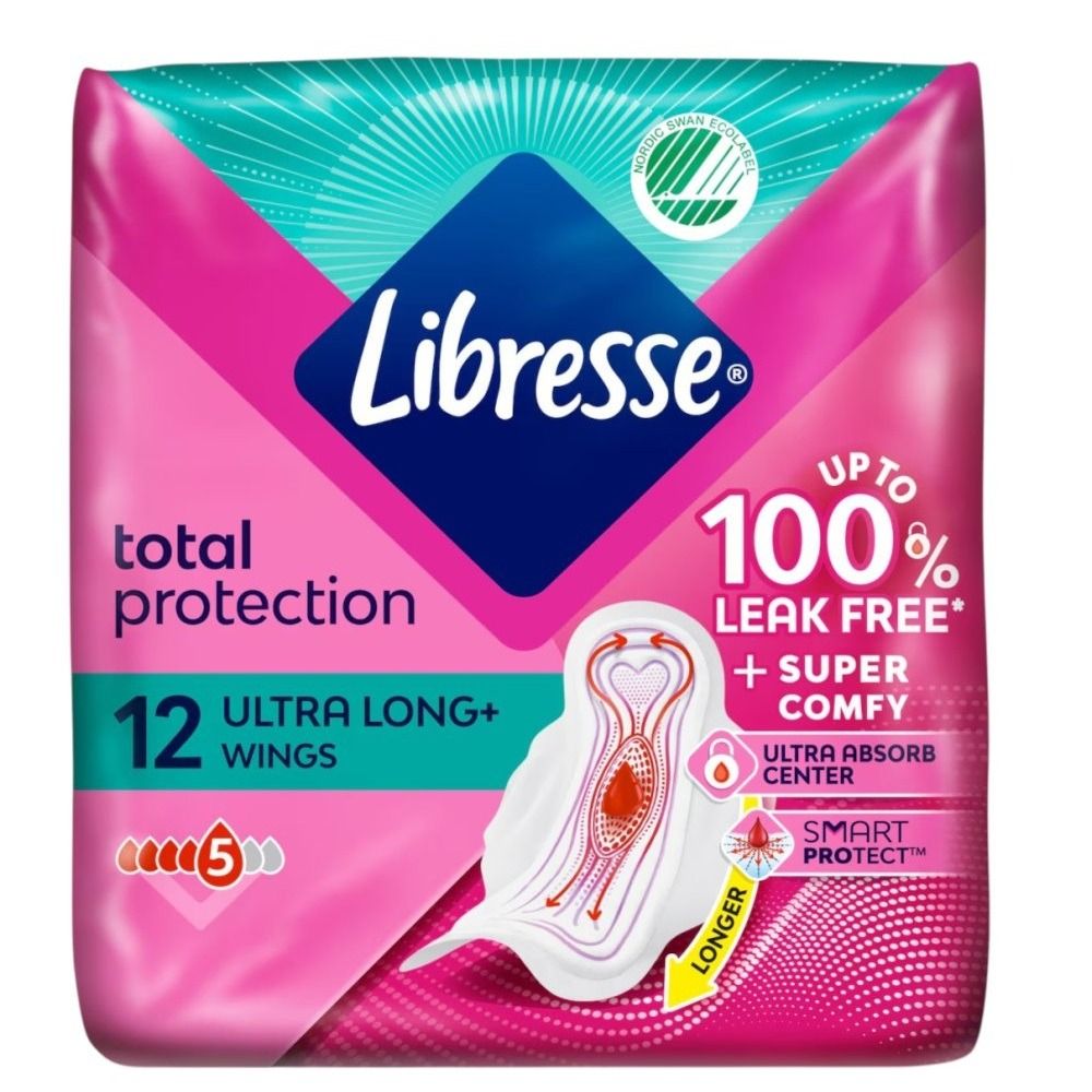 Libresse Ultra Long+ Дамски превръзки х 12 бр