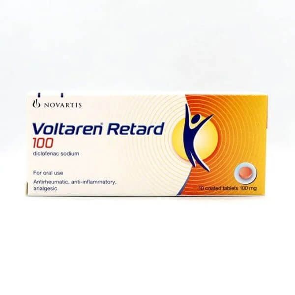 Волтарен Ретард 100 мг х 10 таблетки Novartis