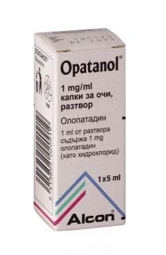 Опатанол капки за очи 1 мг/мл х 5 мл Alcon
