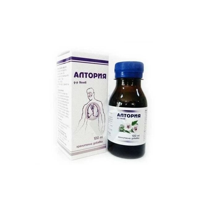 Алтория Сироп при кашлица 100 мл Velevi Pharma