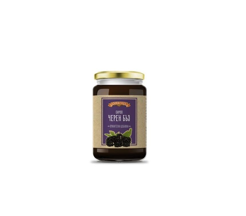 Ambrosia Сироп Черен бъз за имунитет 410 гр