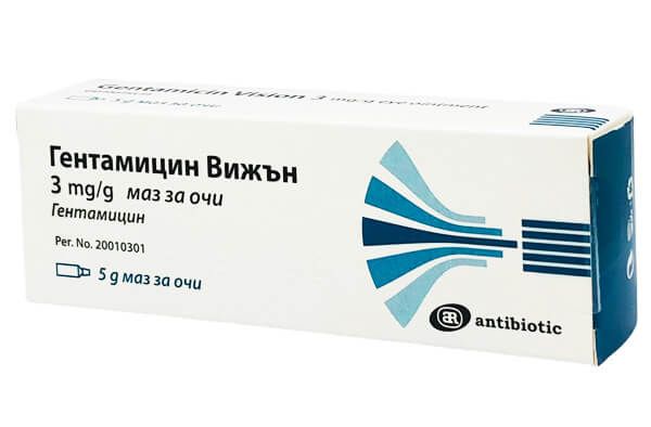 Гентамицин Унгвент Офталмик 0.3% х 5 гр Antibiotic