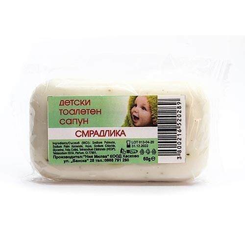 Ния Милва Детски тоалетен сапун смрадлика 60 гр