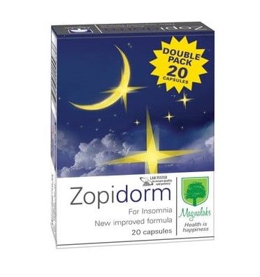 Zopidorm При безсъние х 20 капсули Magnalabs