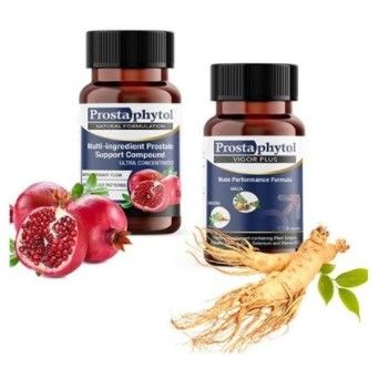 Helix Original Prostaphytol Natural Formula за здрава простата 30 капсули + Prostaphytol Vigor Plus за здрава простата 30 капсули Комплект