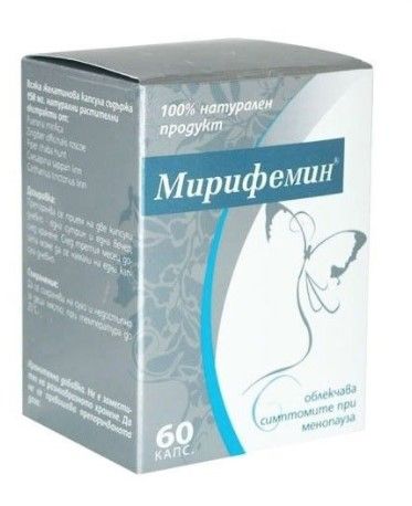 Мирифемин при менопауза 150 мг х 60 капсули