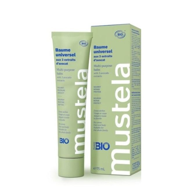 Mustela Organic Mултифункционален балсам с авокадо 75 мл