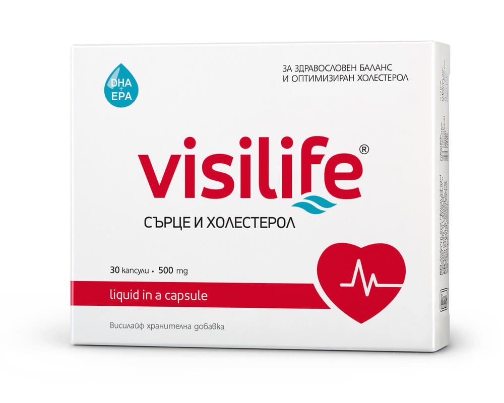 Vitaslim Visilife Сърце и холестерoл х 30 капсули