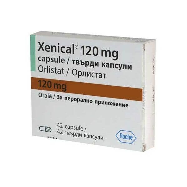 Ксеникал 120 мг х 42 капсули Roche