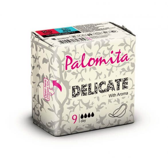 Palomita Delicate Дневни ароматизирани дамски превръзки х 9 броя