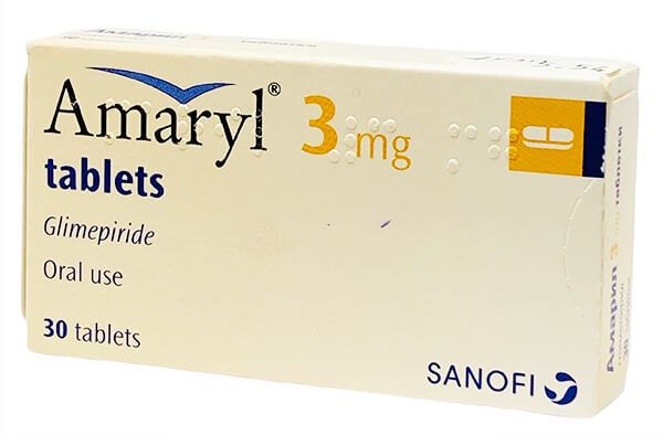 Амарил 3 мг х 30 таблетки Sanofi
