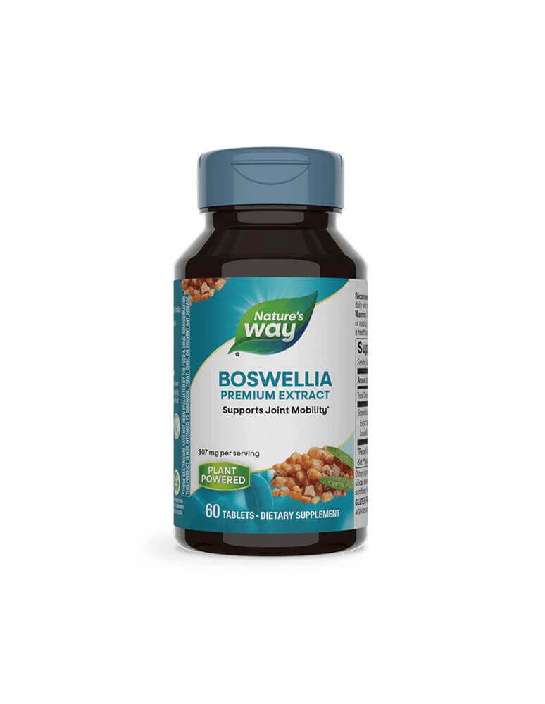 Nature's Way Boswellia Босвелия при скованост и болка в ставите х 60 таблетки