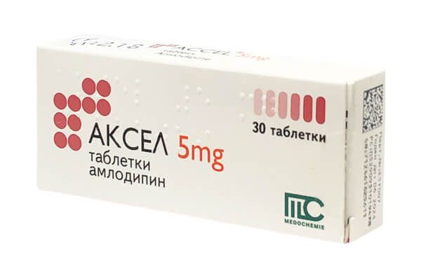 Аксел 5 мг х 30 таблетки Medochemie