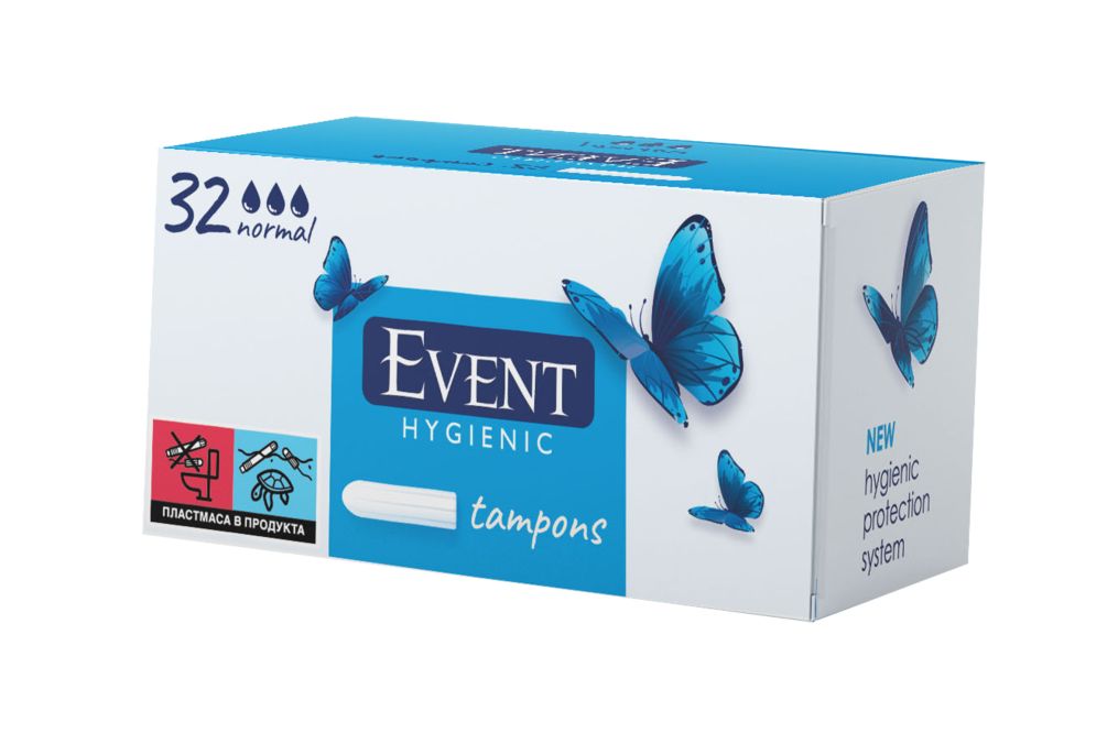 Event Normal Дамски тампони размер Нормал 32 бр