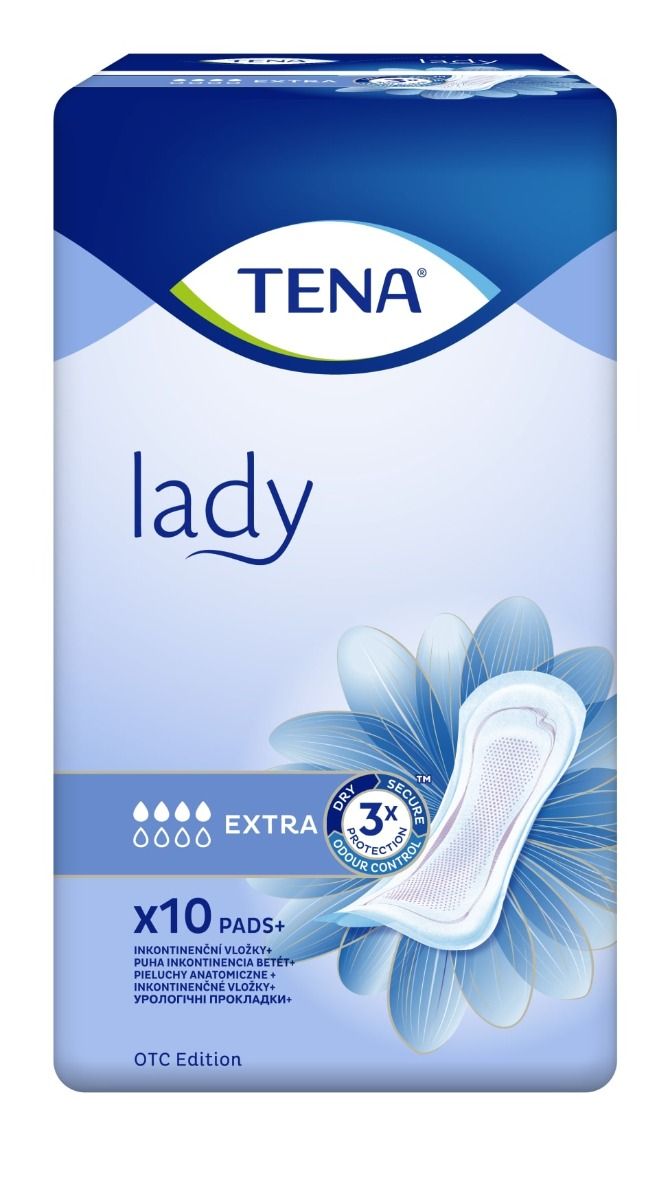 Tena Lady Extra Дамски урологични превръзки х10 броя