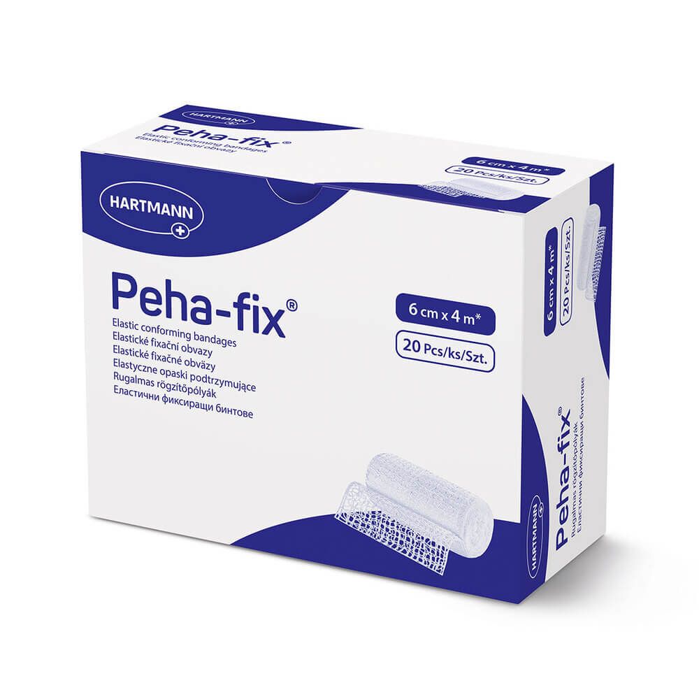 Hartmann Peha-fix Крепов бинт размер 6 см х 4 м х 1 бр