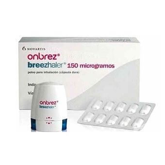 Онбрез 150 мкг х 30 капсули + инхалатор Novartis