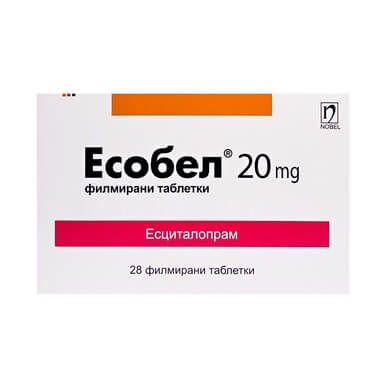 Есобел 20 мг х 28 таблетки Nobel Pharma