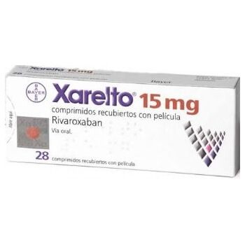 Ксарелто 15 мг х 28 таблетки Bayer