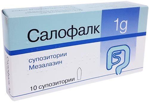 Салофалк 1 г х 10 супозитории Dr.Falk