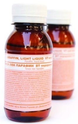 Paraffin light liquid Течен парафин със слабително действие 80 мл Veta Pharma