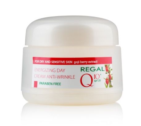 Regal Q10+ SPF20 Енергизиращ дневен крем против бръчки с годжи бери 50 мл