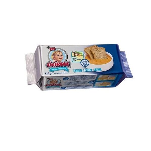 ETI Сухари Чичи Бебе 125 гр