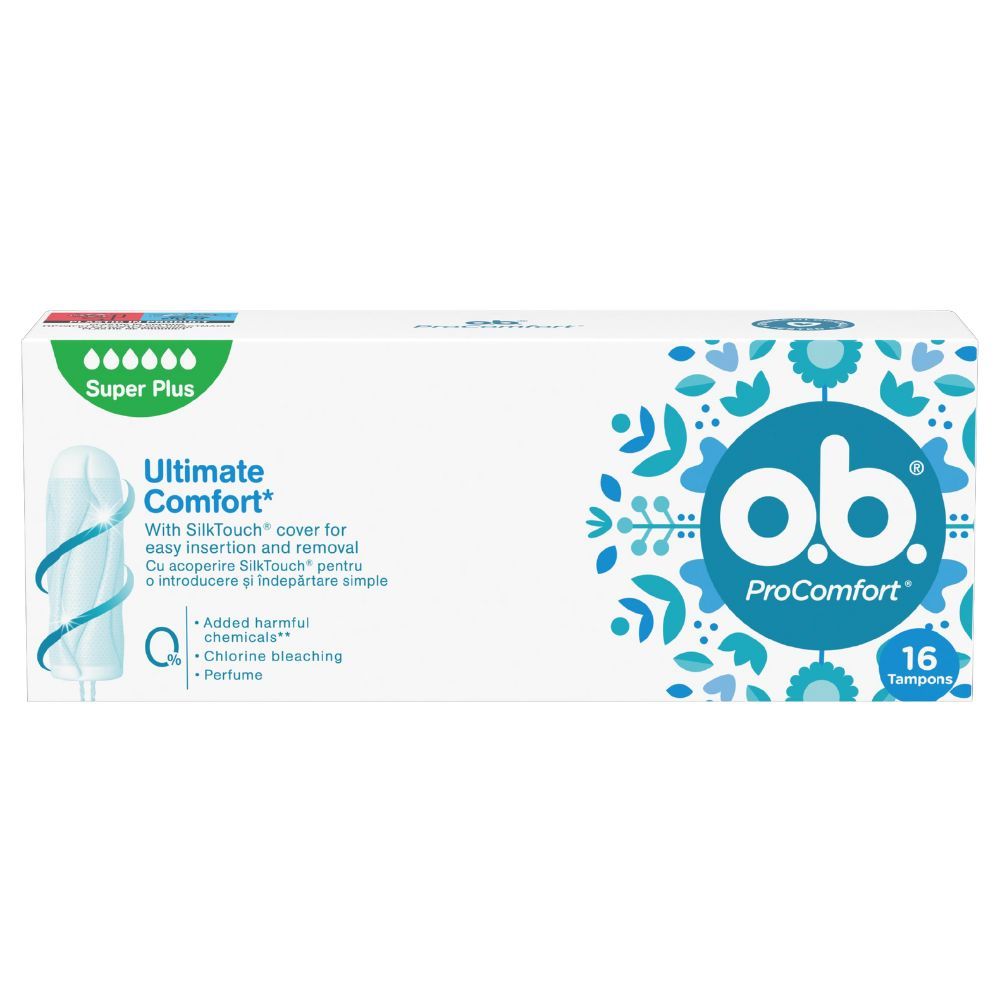 O.B. ProComfort Super Plus Ultimate Comfort Дамски тампони x16 бр