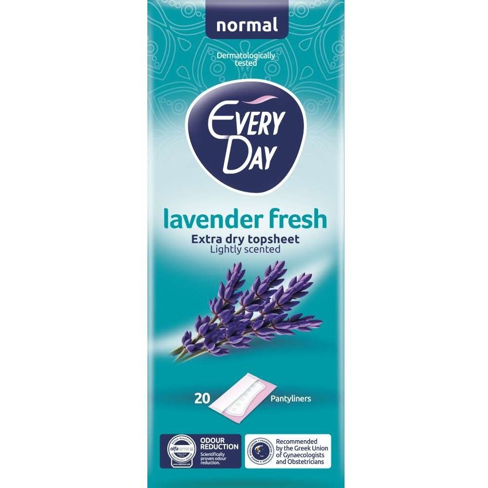 Everyday Normal Lavender Fresh Ежедневни дамски превръзки x 20 броя