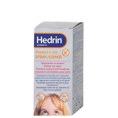 Hedrin Protect & Go Спрей против въшки 100 мл Stada