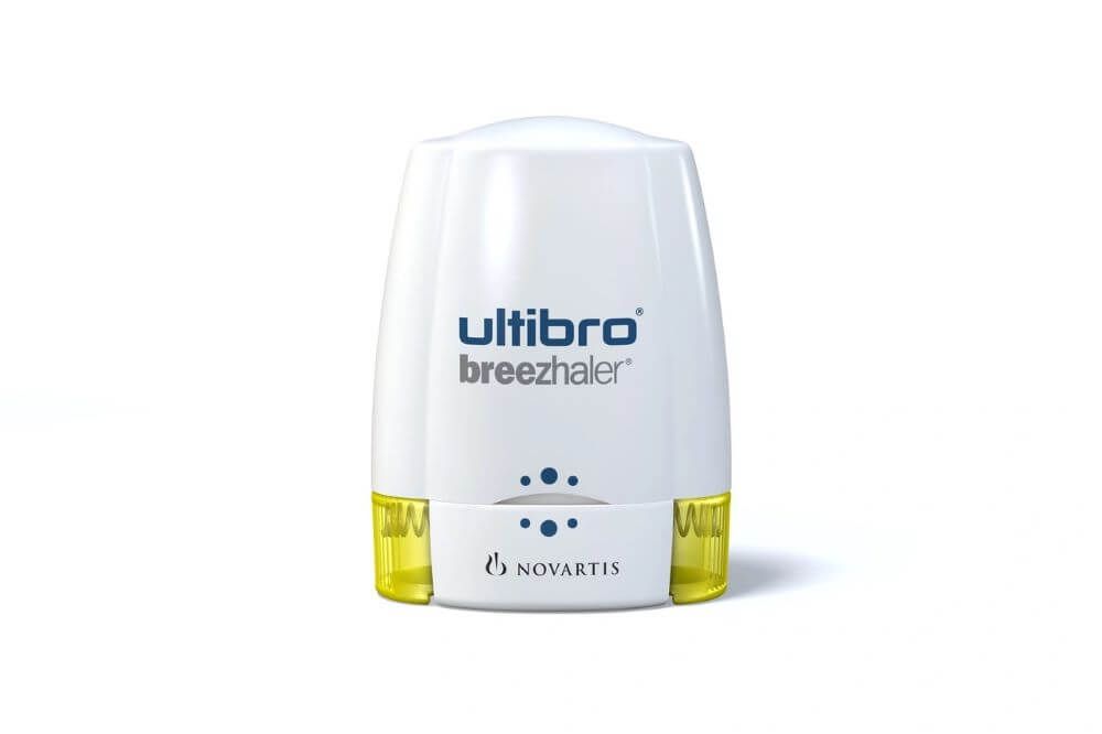 Ултибро Breezeinhaler 85 мкг/43 мкг х 30 капсули Novartis