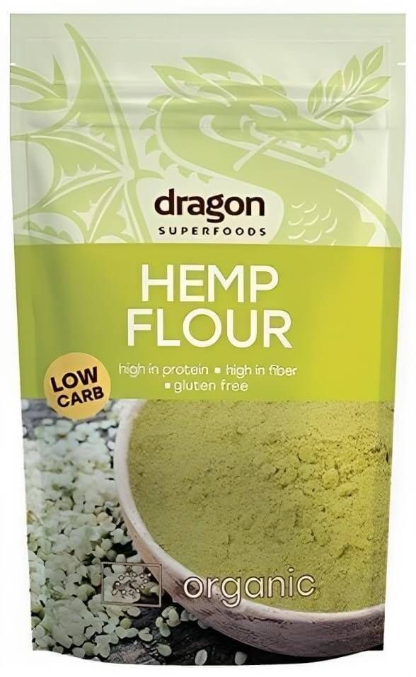 Био Брашно от Коноп 200 г Dragon Superfoods
