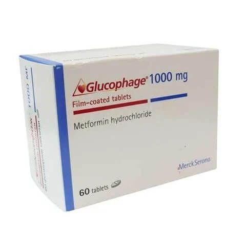 Глюкофаж 1000 мг х 60 таблетки Merck
