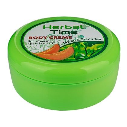 Herbal Time Крем за тяло Пъпеш и зелен чай 250 мл