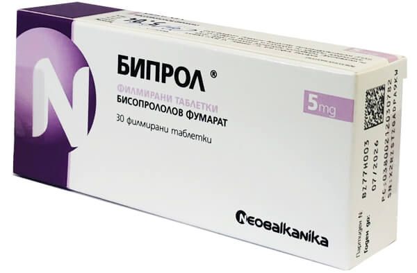 Бипрол 5 мг х 30 таблетки Neo Balkanika