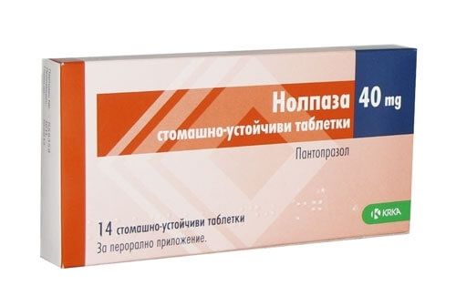 Нолпаза 40 мг х 30 таблетки KRKA