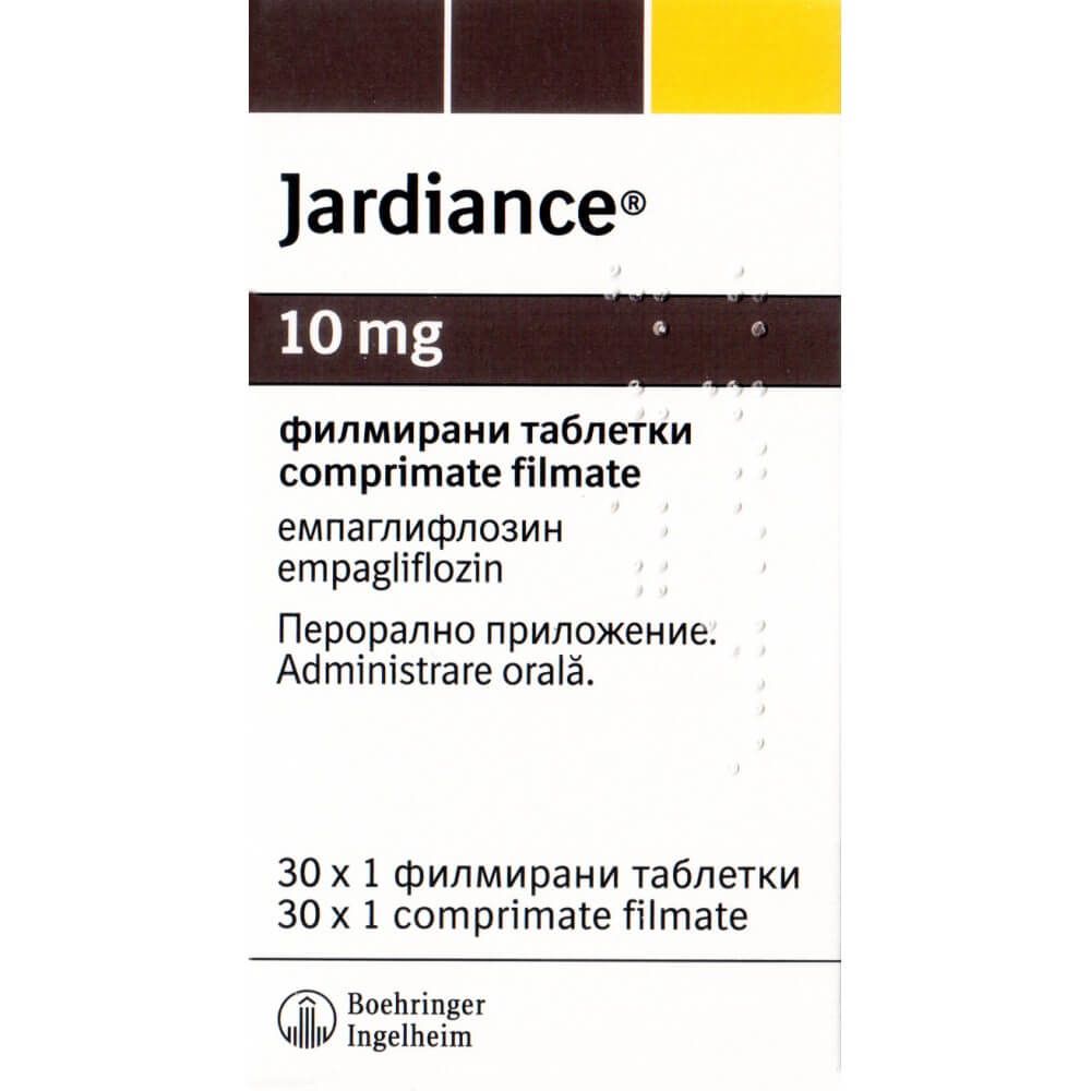 Джардинс 10 мг х 30 таблетки Boehringer