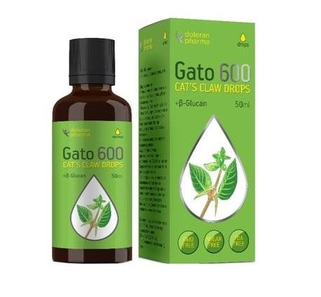 Gato 600 Котешки нокът капки 50 мл Doleran Pharma