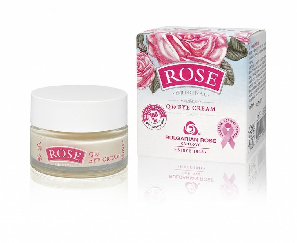 Rose Original Oколоочен крем Q10 15 мл Българска роза
