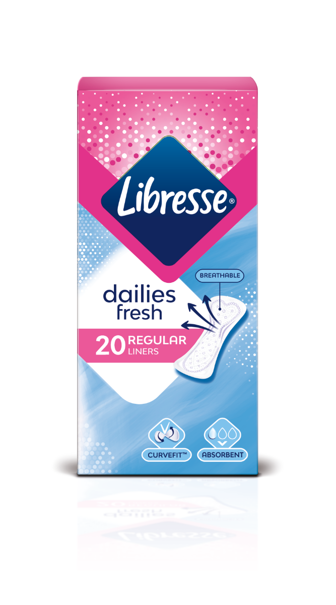 Libresse Regular Ежедневни дамски превръзки x 20 бр.
